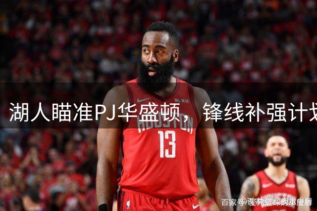 湖人瞄准PJ华盛顿，锋线补强计划浮出水面